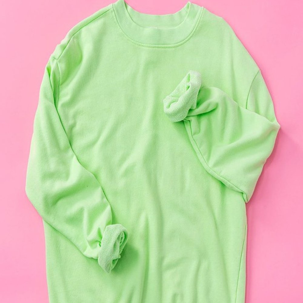 Cozy Sweatshirt (Green)